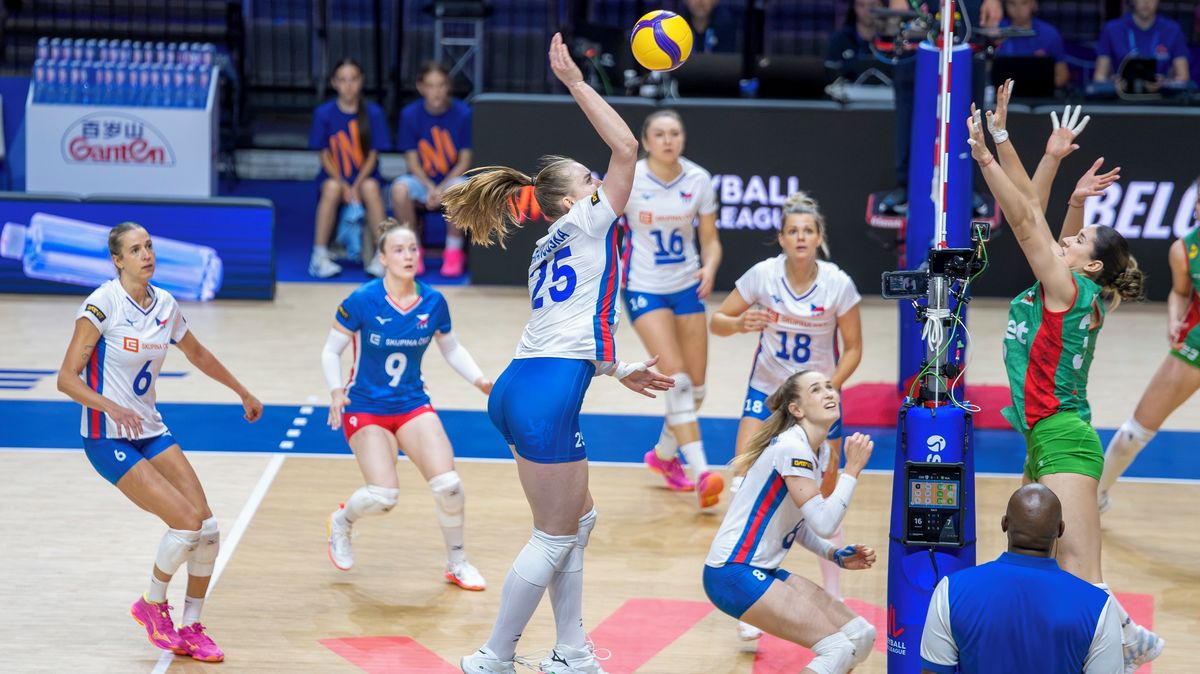 VOLEJBAL ONLINE: Češky čeká poslední utkání v Lize národů. Hrají s Francií